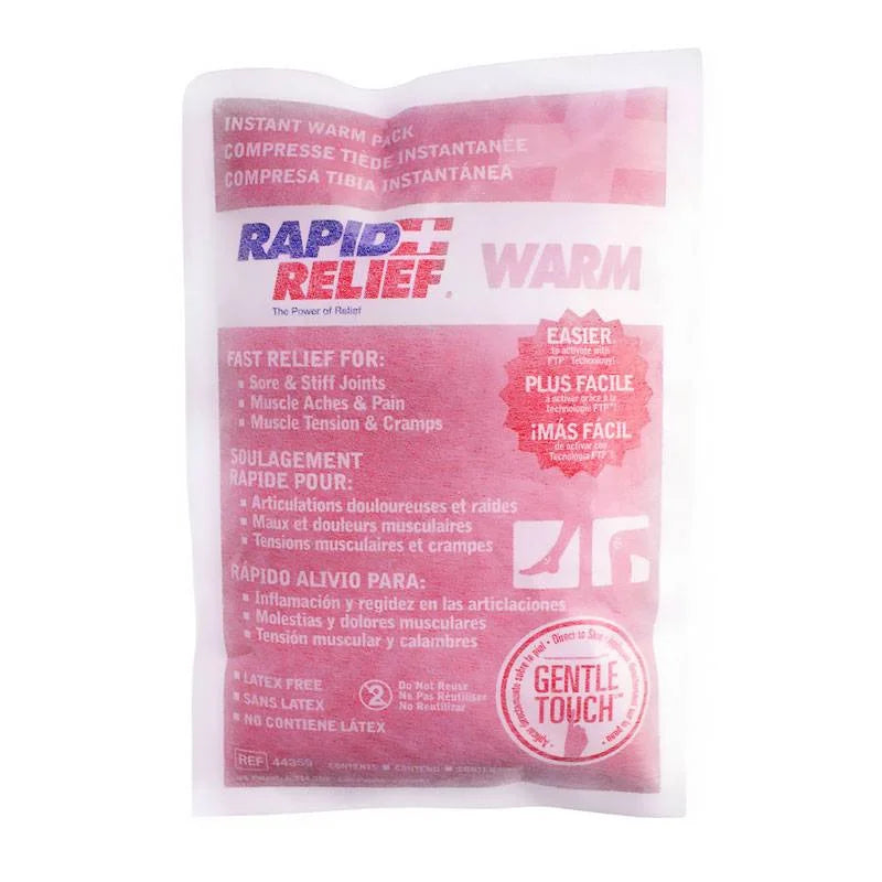 Rapid Relief Instant Warm Pack | Large — 5